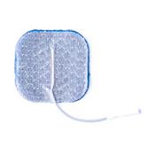 Électrodes à FIL Dura-Stick PREMIUM Blue Gel pour peaux sensibles (carrée x4)