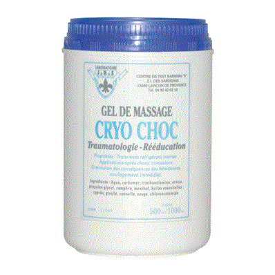 Gel de massage Cryo Choc (1000 mL)